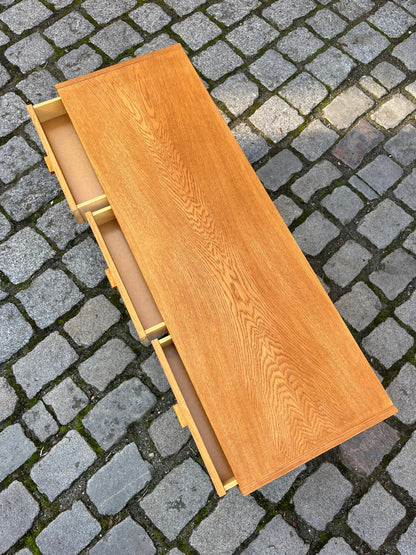 Vintage Lowboard aus Eiche, Dänemark 60er Jahre