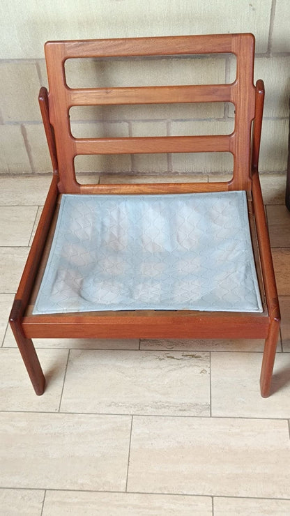 Vintage Lounge Chair design by Illum Wikkelsø for Niels Eilersen