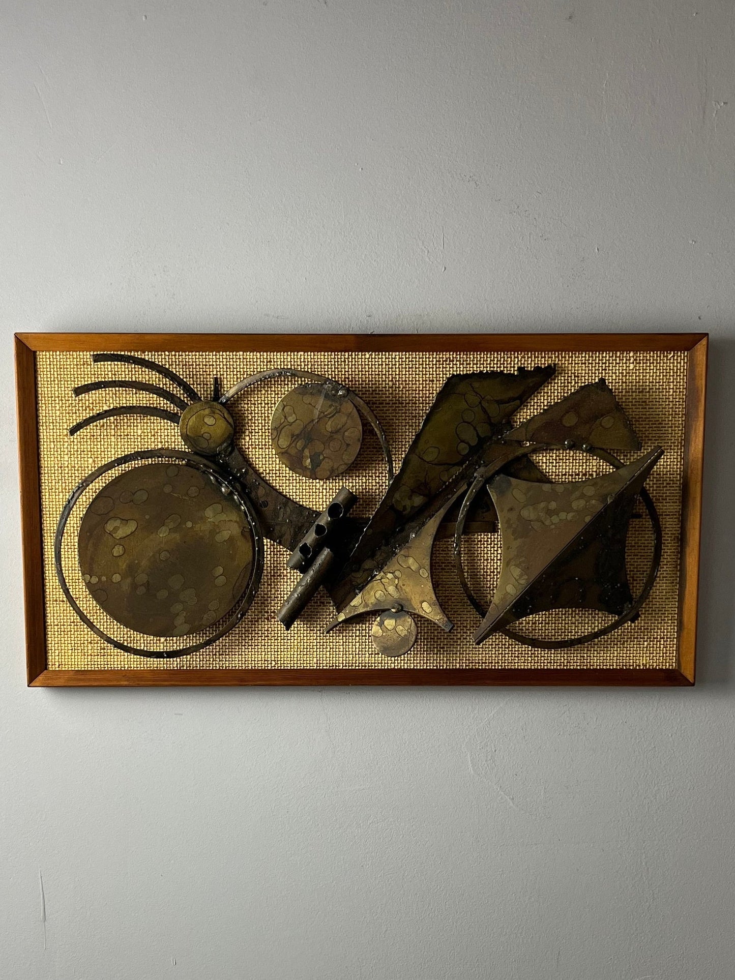 Vintage Wandskulptur von Henrik Horst