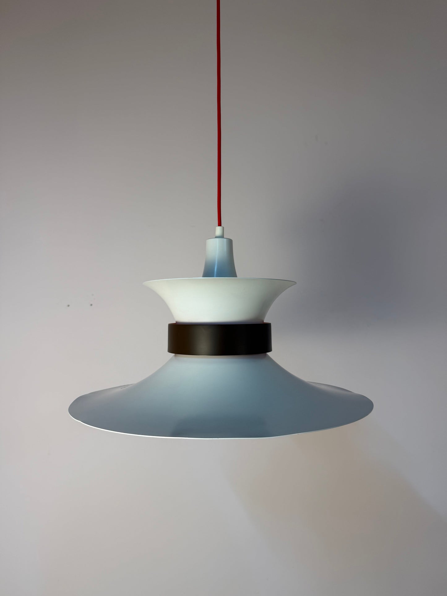 Vintage Lamellenlampe von Bent Nordsted für Lyskær Belysning