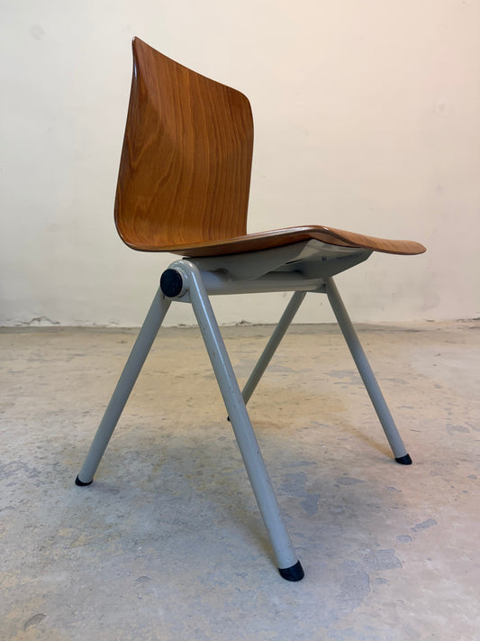 Vintage Bugholzstuhl S30 von Galvanitas