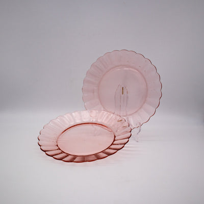 Dessertteller Glas von Duralex Set von 2
