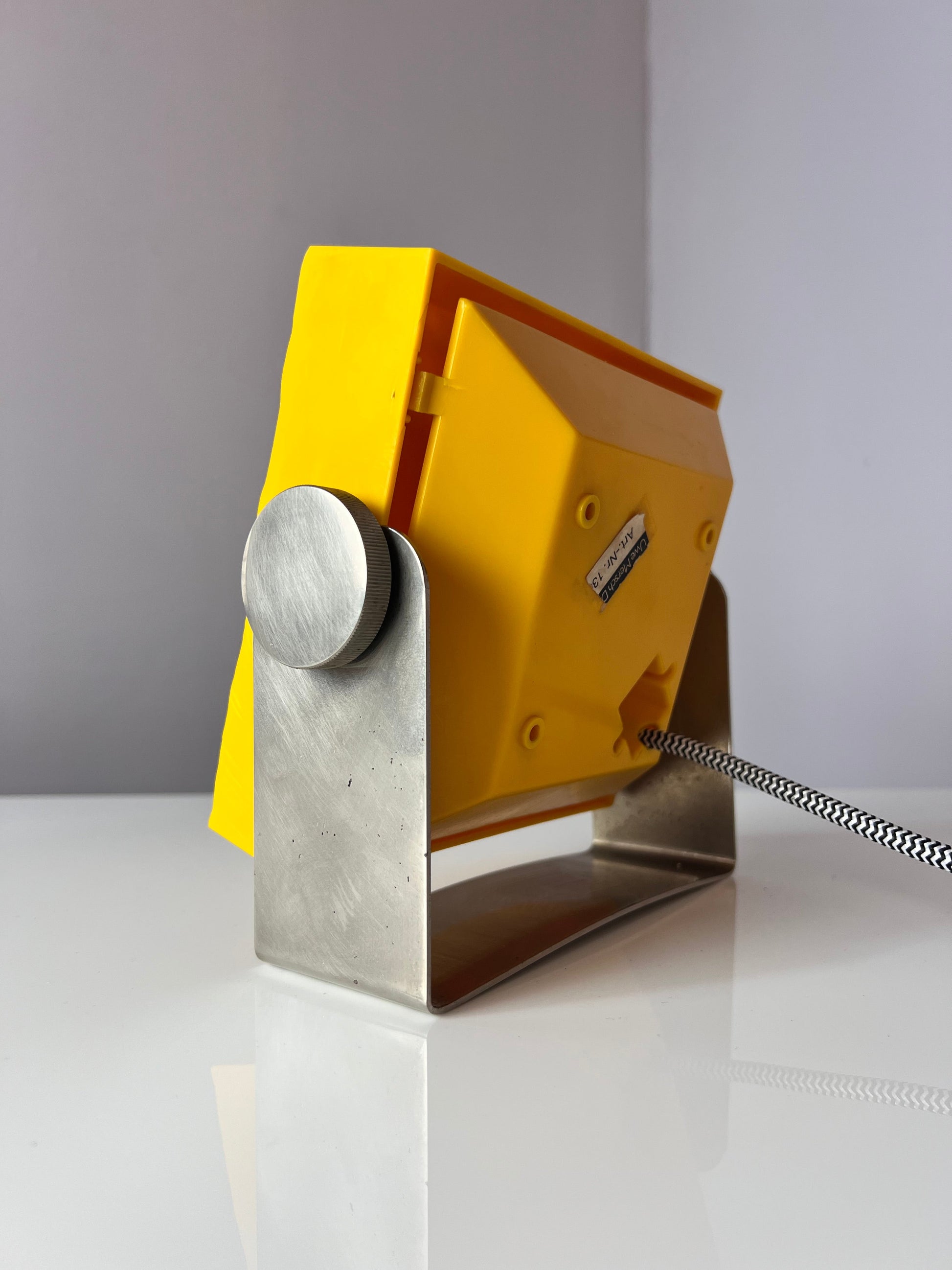 Tischlampe gelb von Uwe Mersch