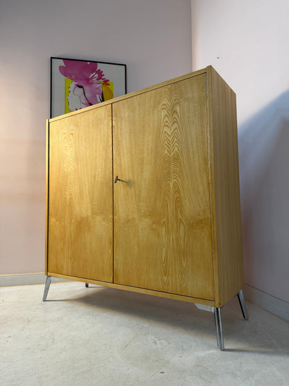Vintage Schrank Typ 430 Esche von Joachim Nebelung für Hellerau