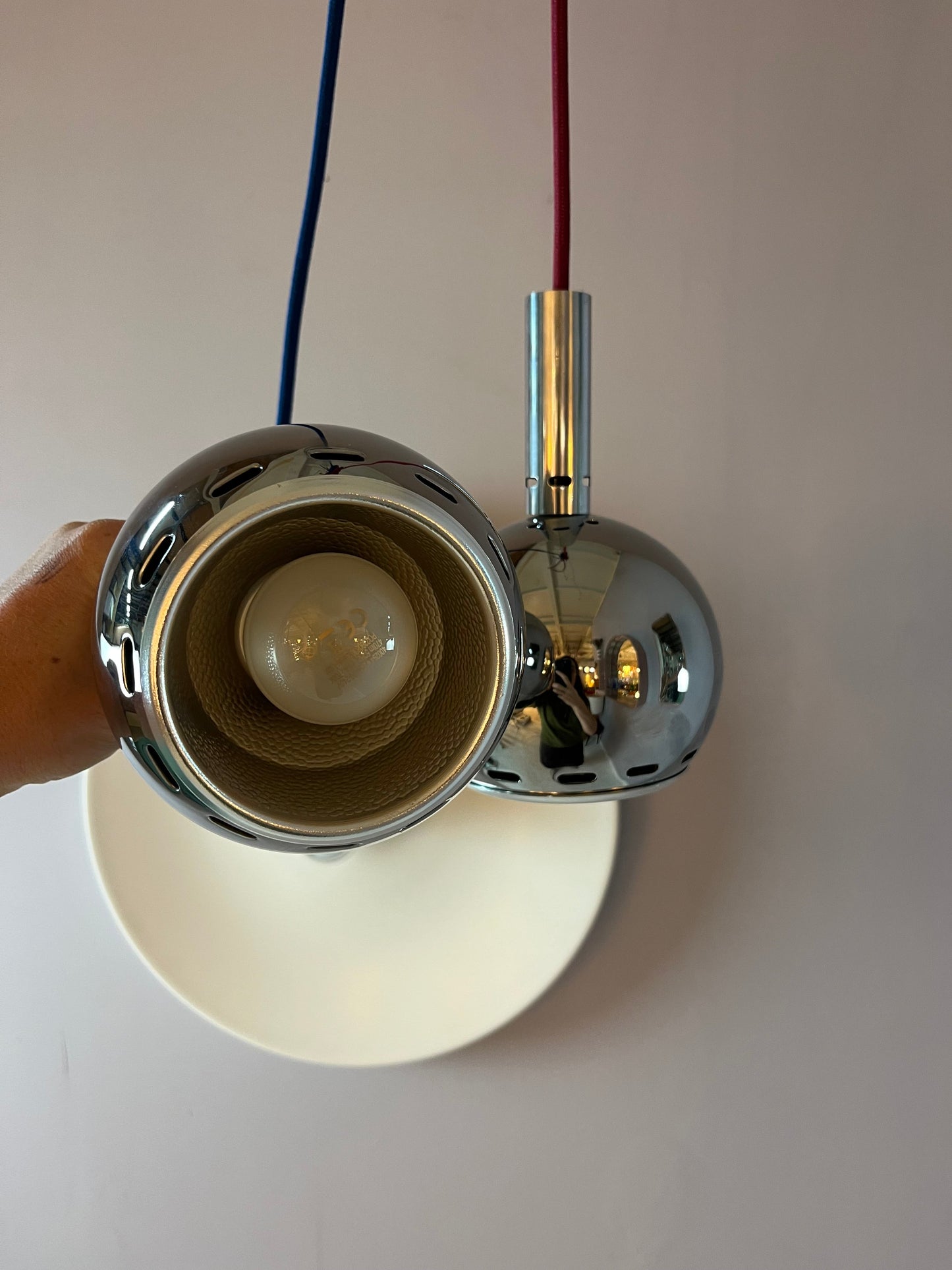 Kugellampe Chrom von Sölken