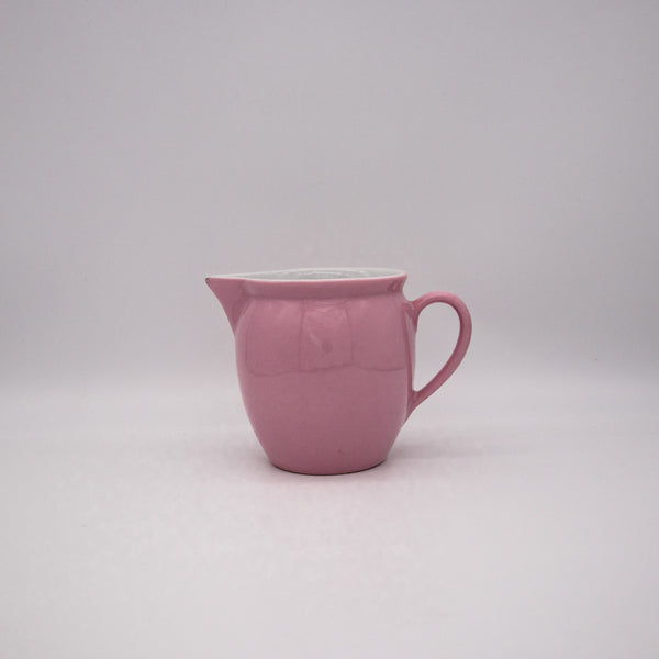 Vintage Milchkännchen rosa von Wilhelmsburger Porzellan
