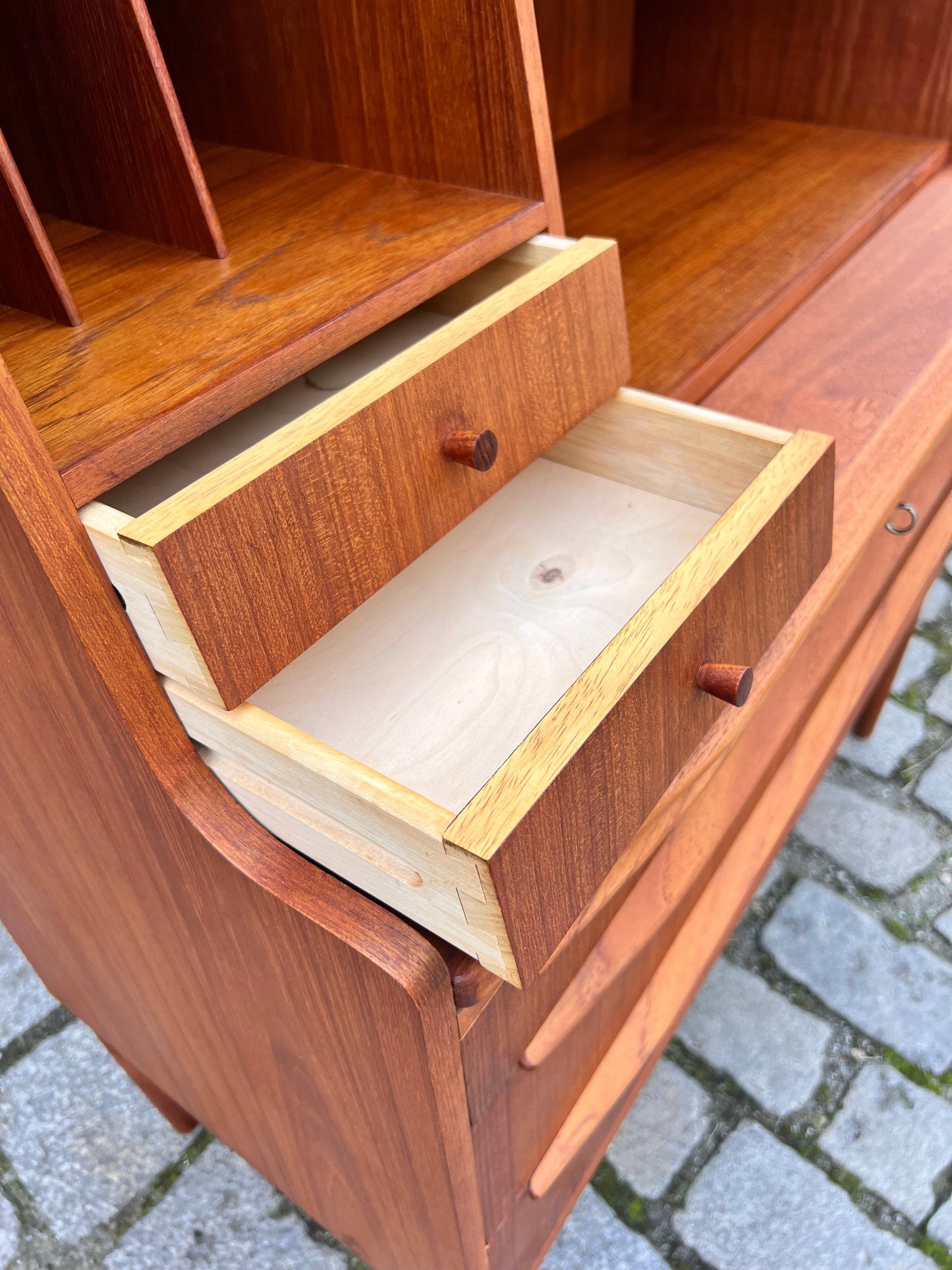 Vintage Sekretär Teak aus Dänemark