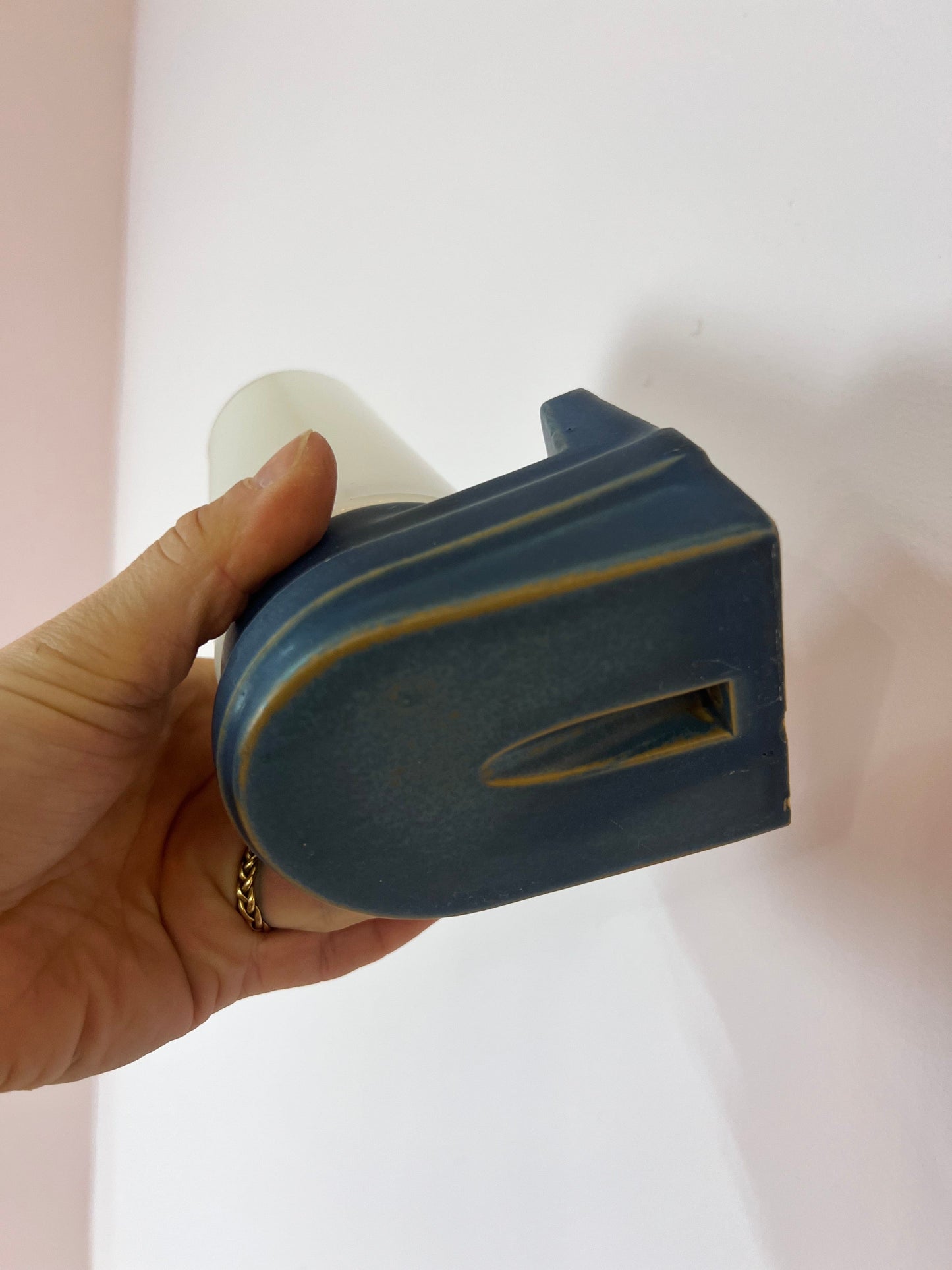 Wandlampe blau von Sigvard Bernadotte für Ifö