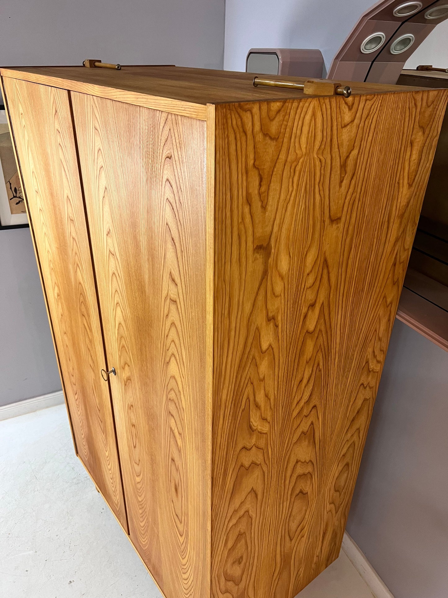 Vintage Kleiderschrank 602 von Franz Ehrlich für Hellerau