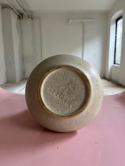 Vintage vase 310-22 beige brown by Dümler and Breiden