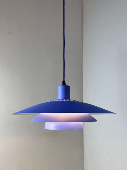 Vintage Lampe Donau von JEKA blau