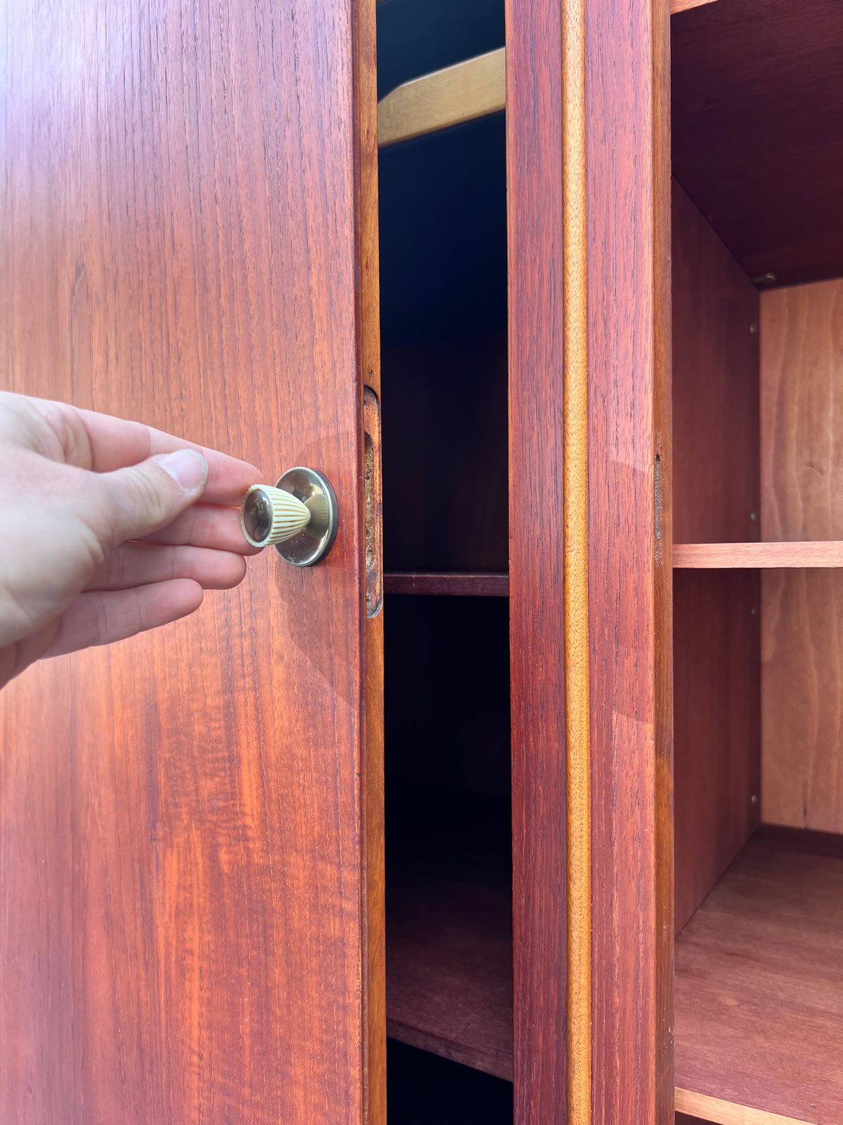 Vintage teak cabinet from Denmark