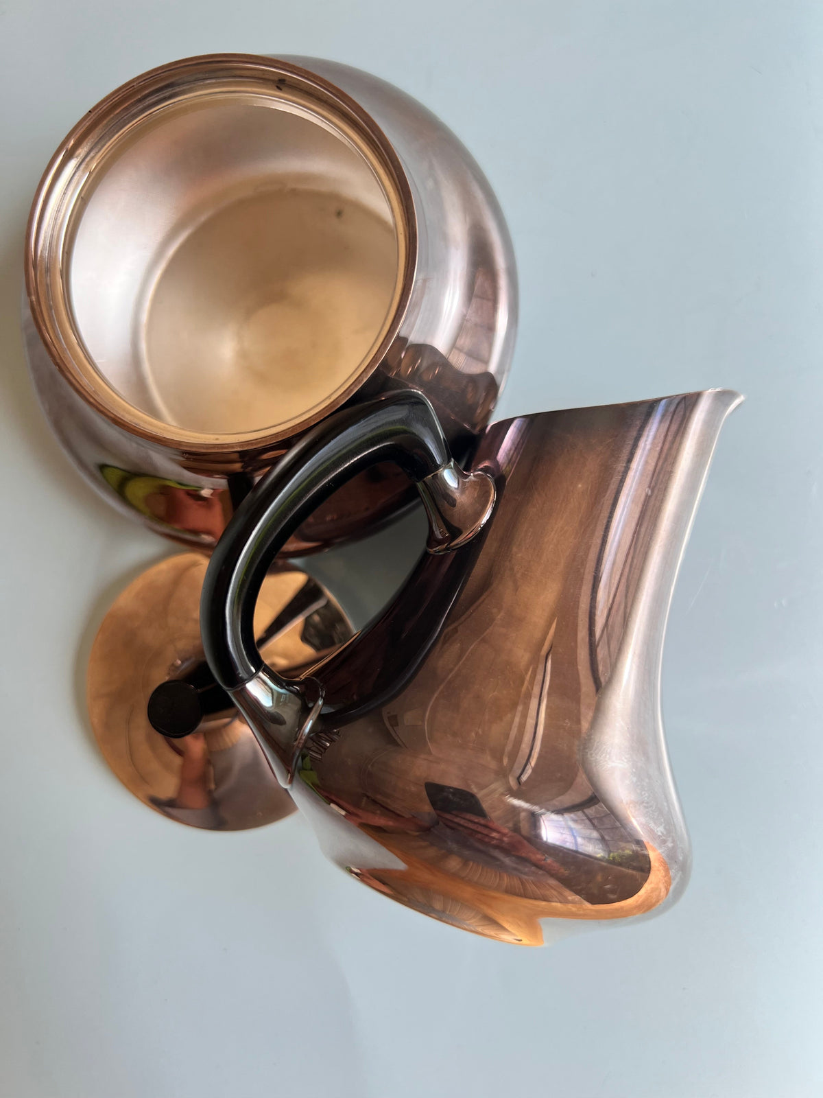 Sucrier et pot à lait vintage en métal argenté par Hans Bunde pour COHR Danemark, lot de 2