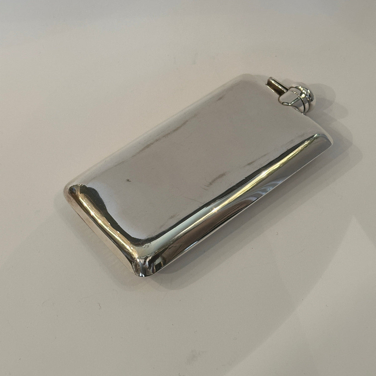 Vintage Flachmann Sterling Silber von Cartier