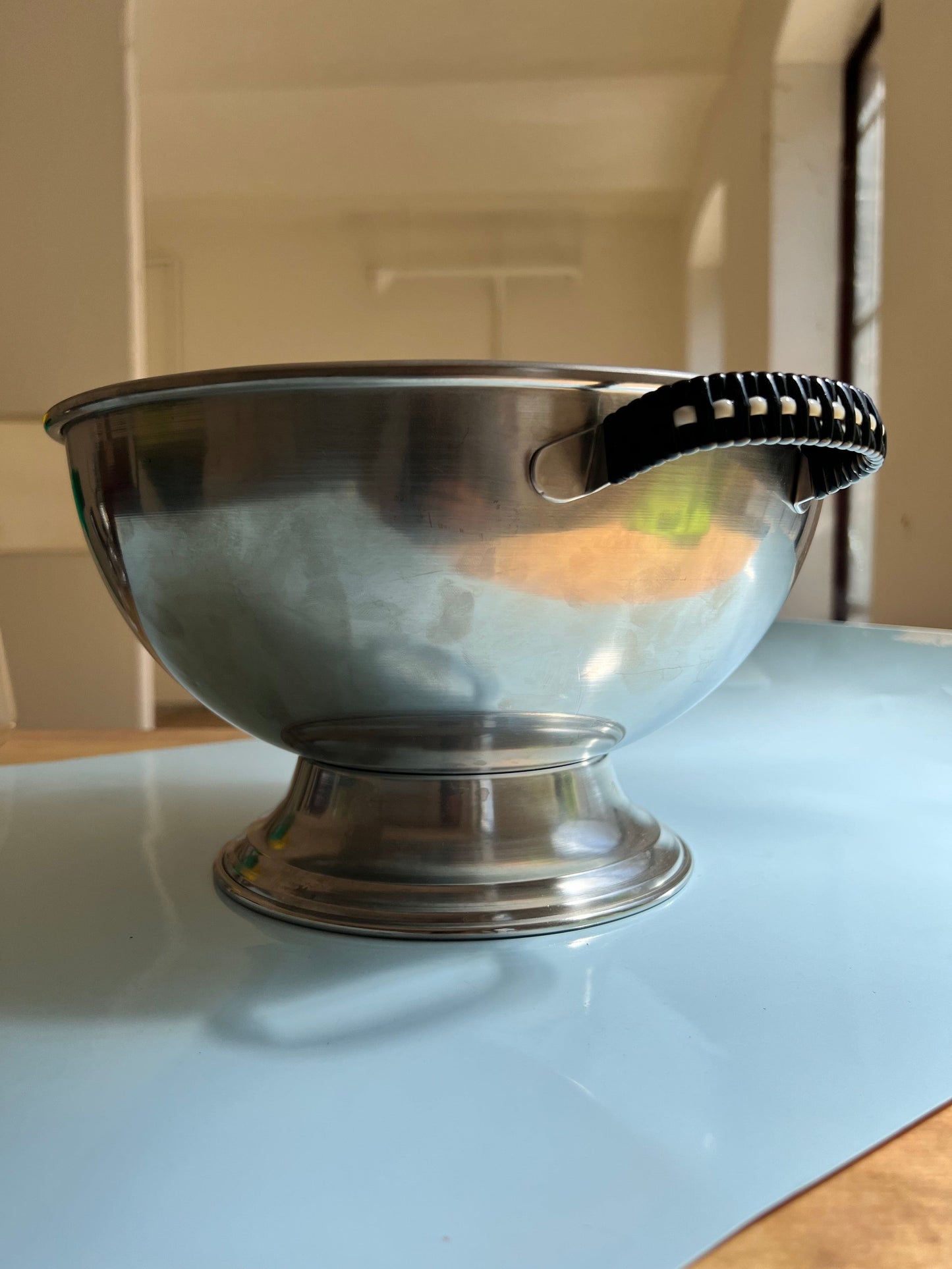 Stainless steel champagne cooler from Denmark