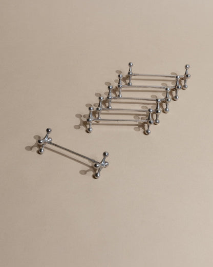 Set von 6 Vintage Messerbänkchen von Berndorf