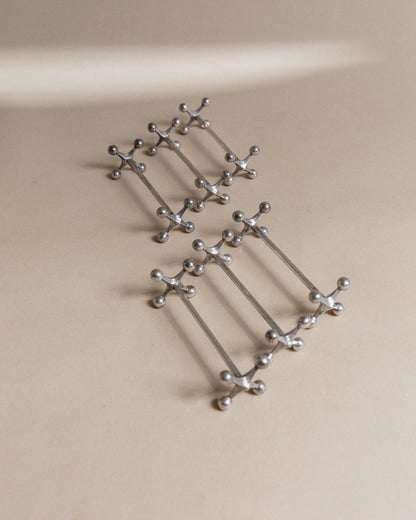 Set von 6 Vintage Messerbänkchen von Berndorf