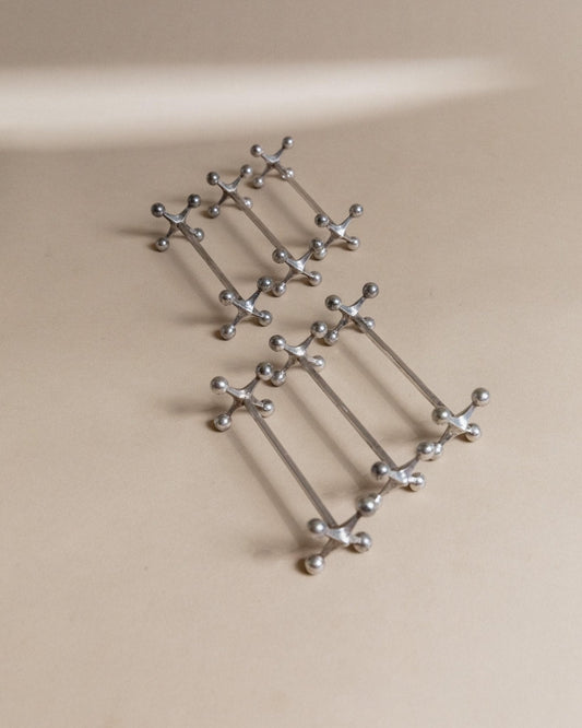 Set von 6 Vintage Messerbänkchen von Berndorf