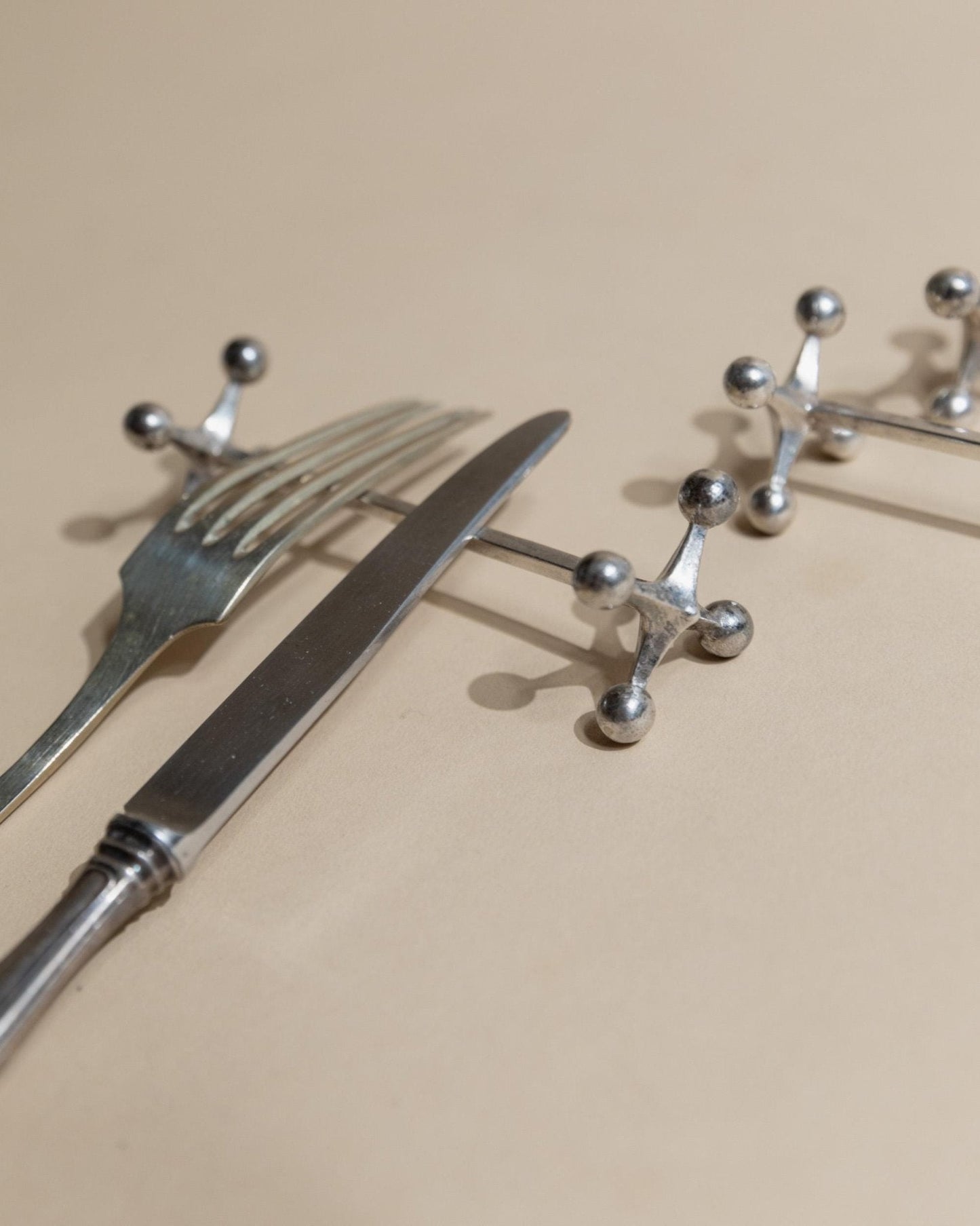 Set von 6 Vintage Messerbänkchen von Berndorf