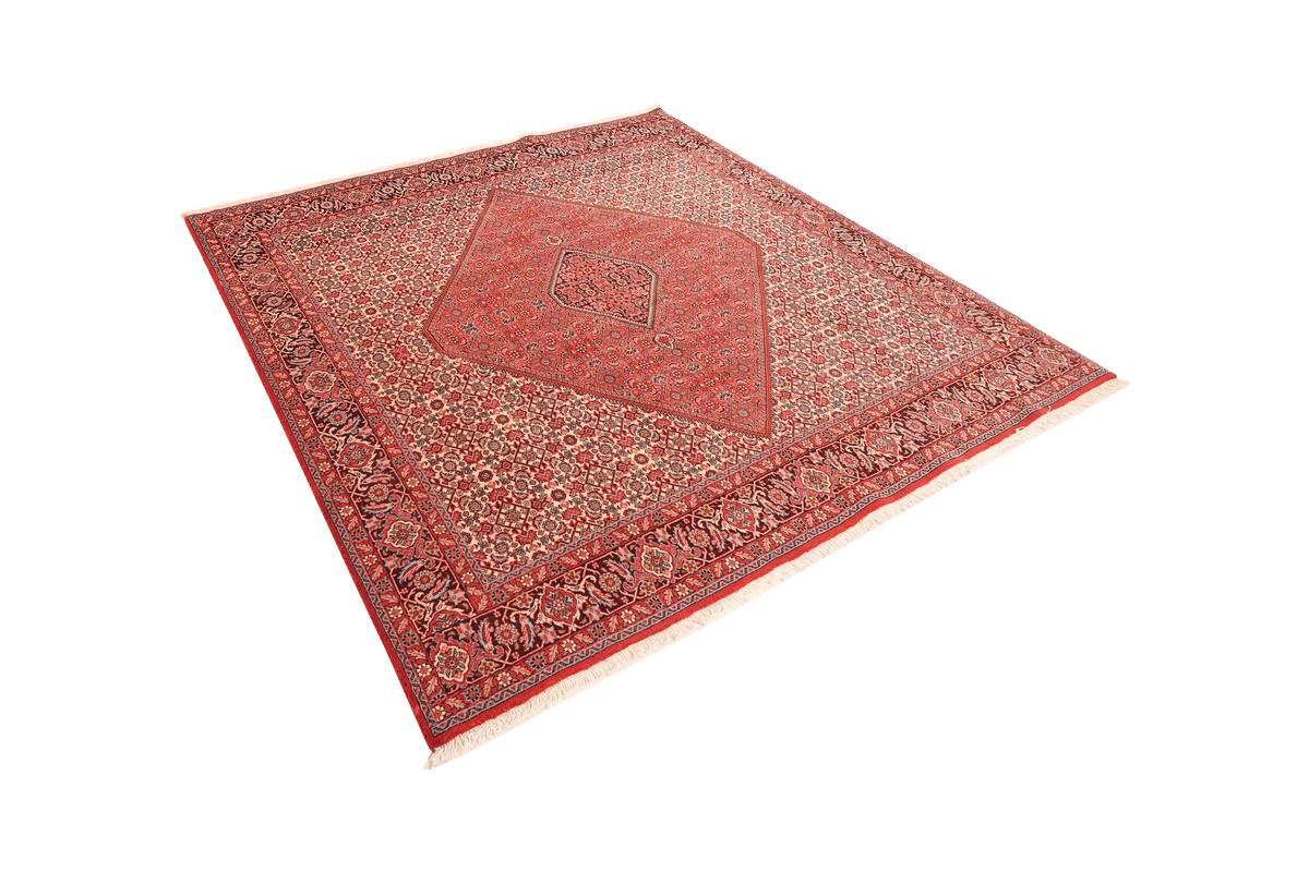 Tapis Bidjar Zandjan Vintage coloré 208x201cm
