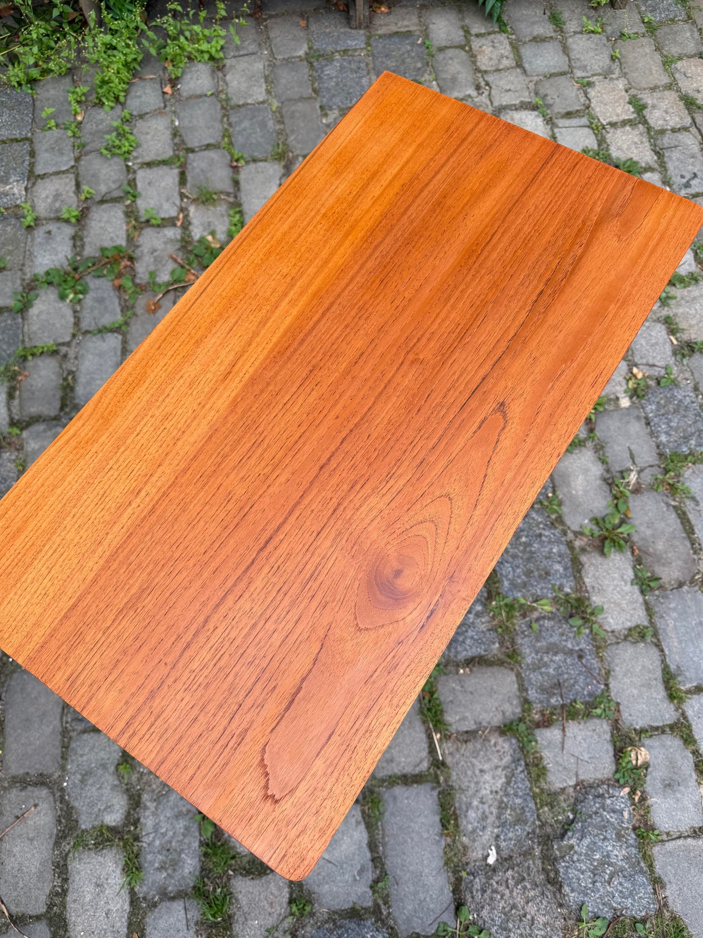 Vintage Kommode Teak mit Muschelgriffen aus Dänemark