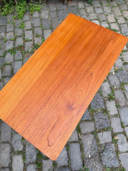 Vintage Kommode Teak mit Muschelgriffen aus Dänemark