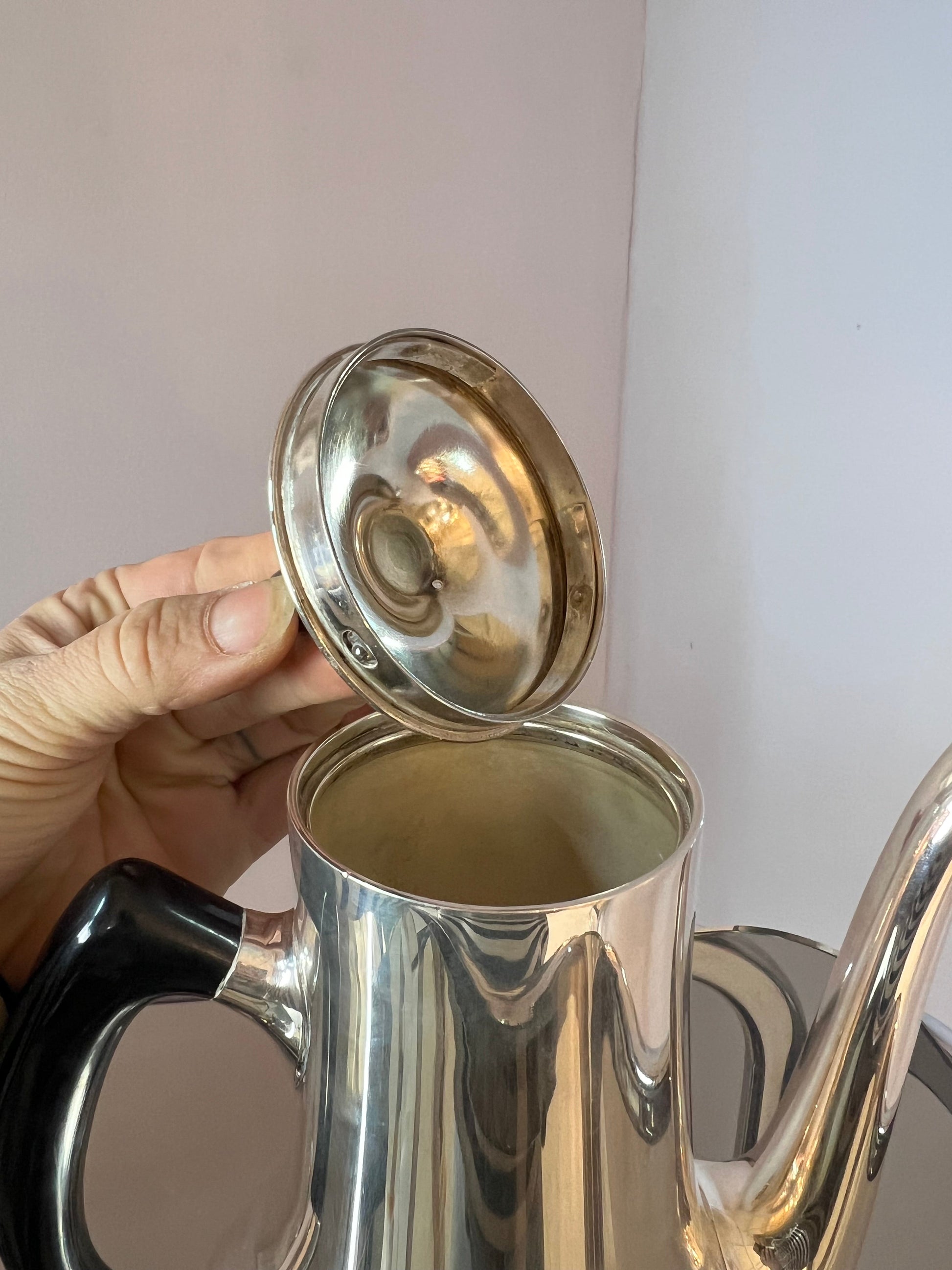 Vintage Kanne EPNS versilbert von Hans Bunde für COHR Denmark