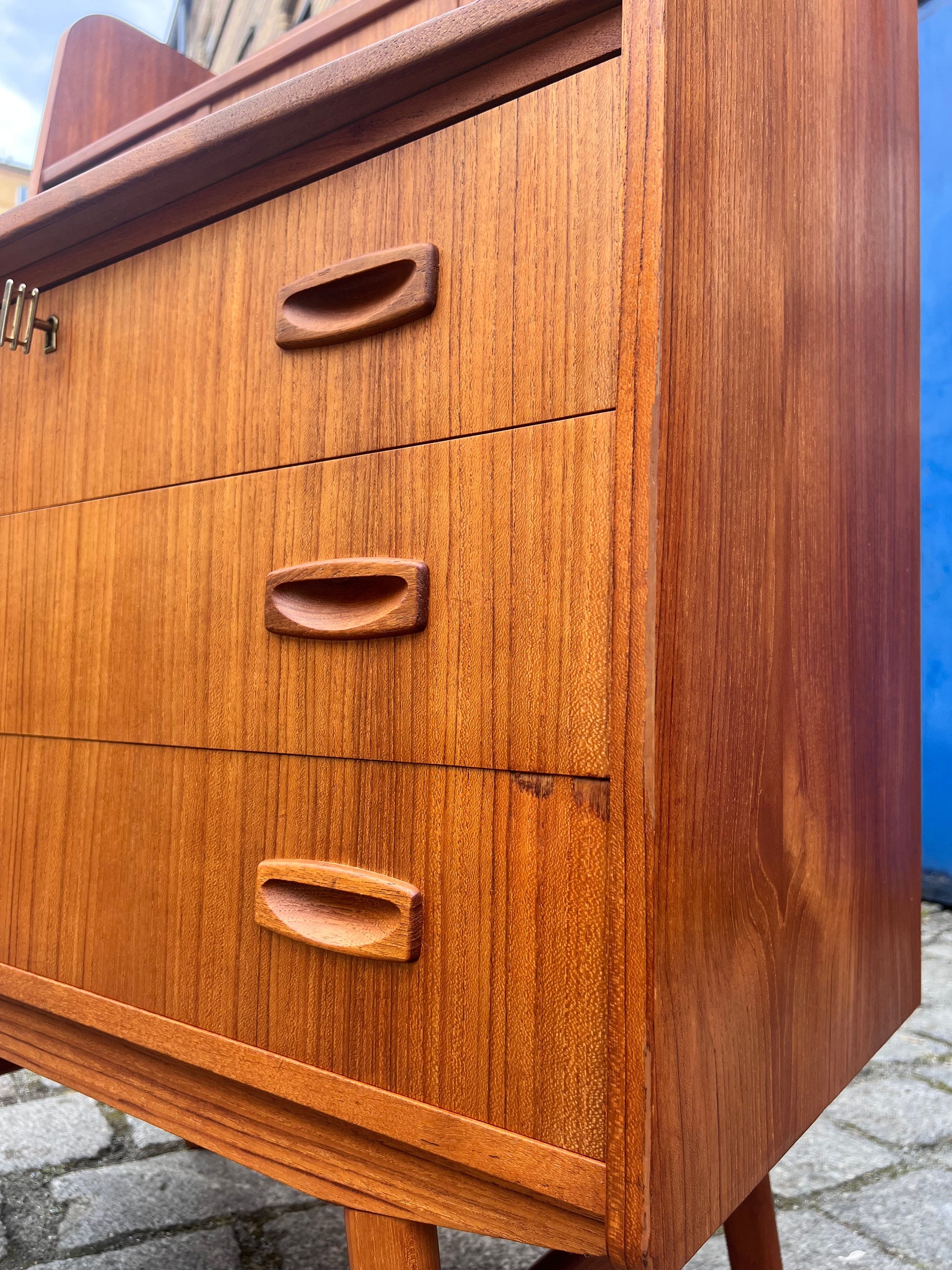 Vintage Sekretär Teak aus Dänemark