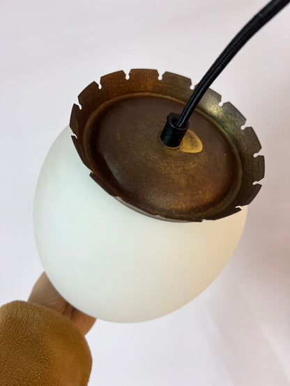 Hängelampe 'Kina' von Bent Karlby für Lyfa