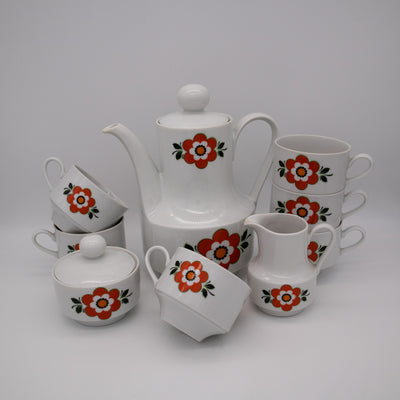 Vintage coffee service Prilblume by Winterling Bavaria
