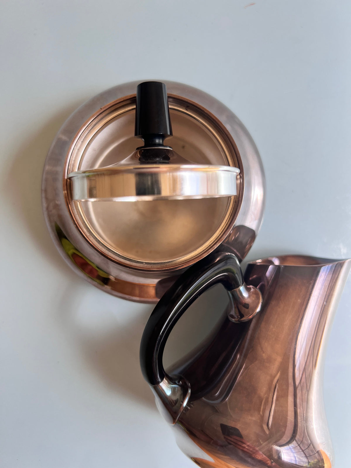 Sucrier et pot à lait vintage en métal argenté par Hans Bunde pour COHR Danemark, lot de 2
