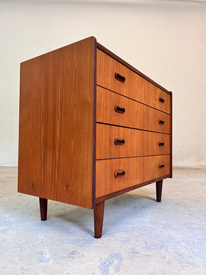 Vintage Kommode Teak zweifarbig aus Dänemark, 60er Jahre