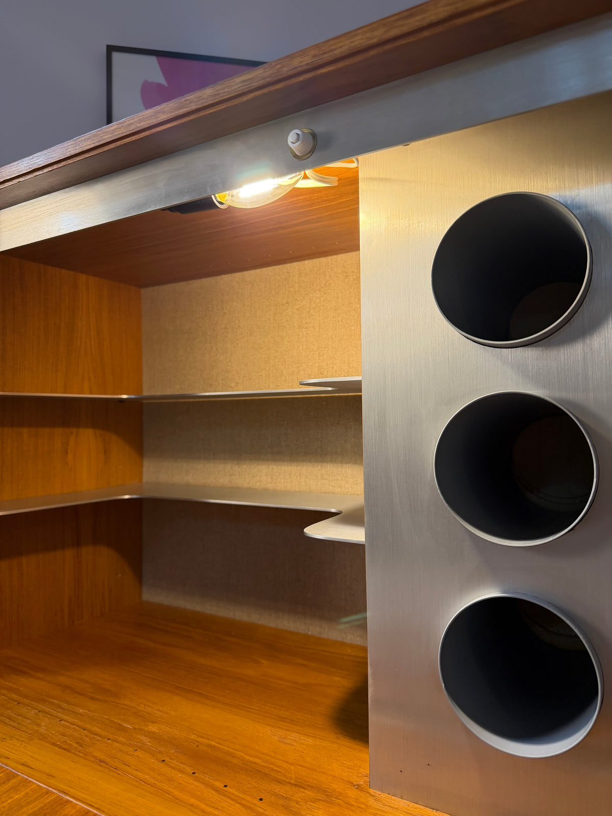 Vintage Barschrank Eiche von Rud Thygesen und Johnny Sørensen für HG Furniture