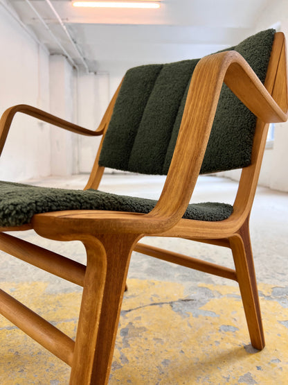 Vintage Lounge Chair AX von Peter Hvidt und Orla Mølgaard-Nielsen für Fritz Hansen