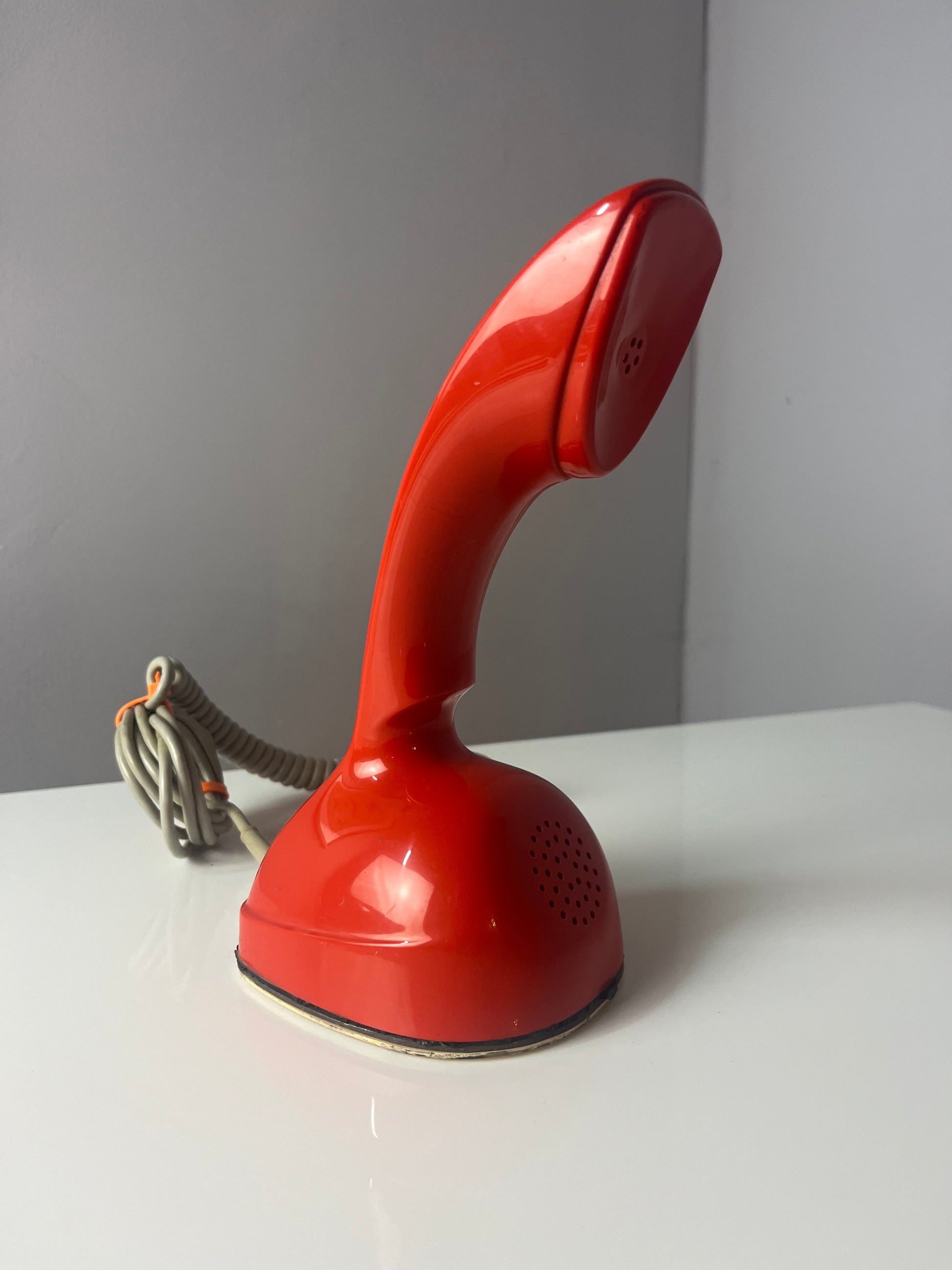 Vintage Telefon Ericofon Kobratelefon rot von LM Ericsson