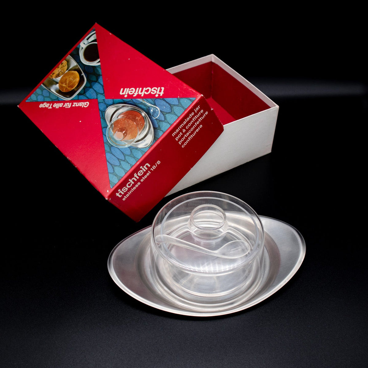 Vintage Marmeladendose "Tischfein" von WMF