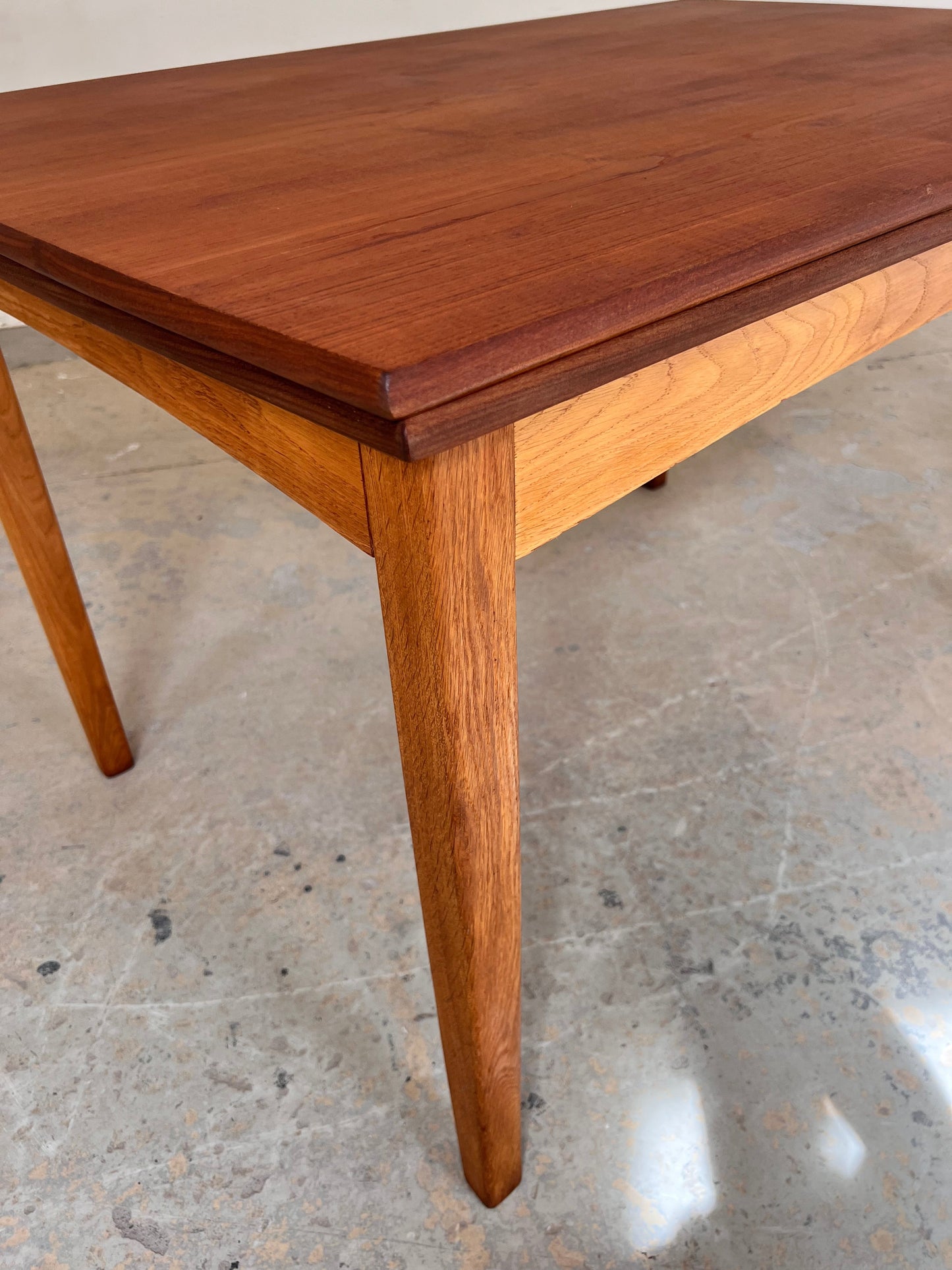 Vintage Esstisch Teak aus Dänemark