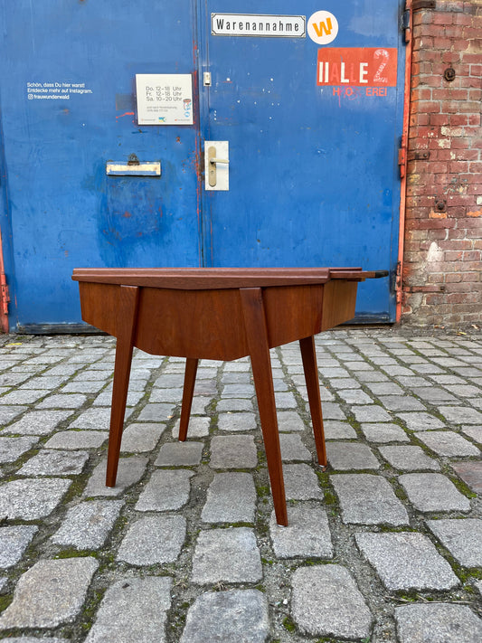 Beistelltisch Nähkasten Teak aus Dänemark
