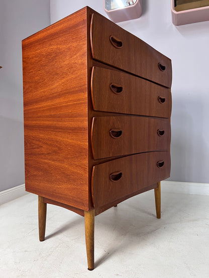 Vintage teak chest of drawers from Denmark