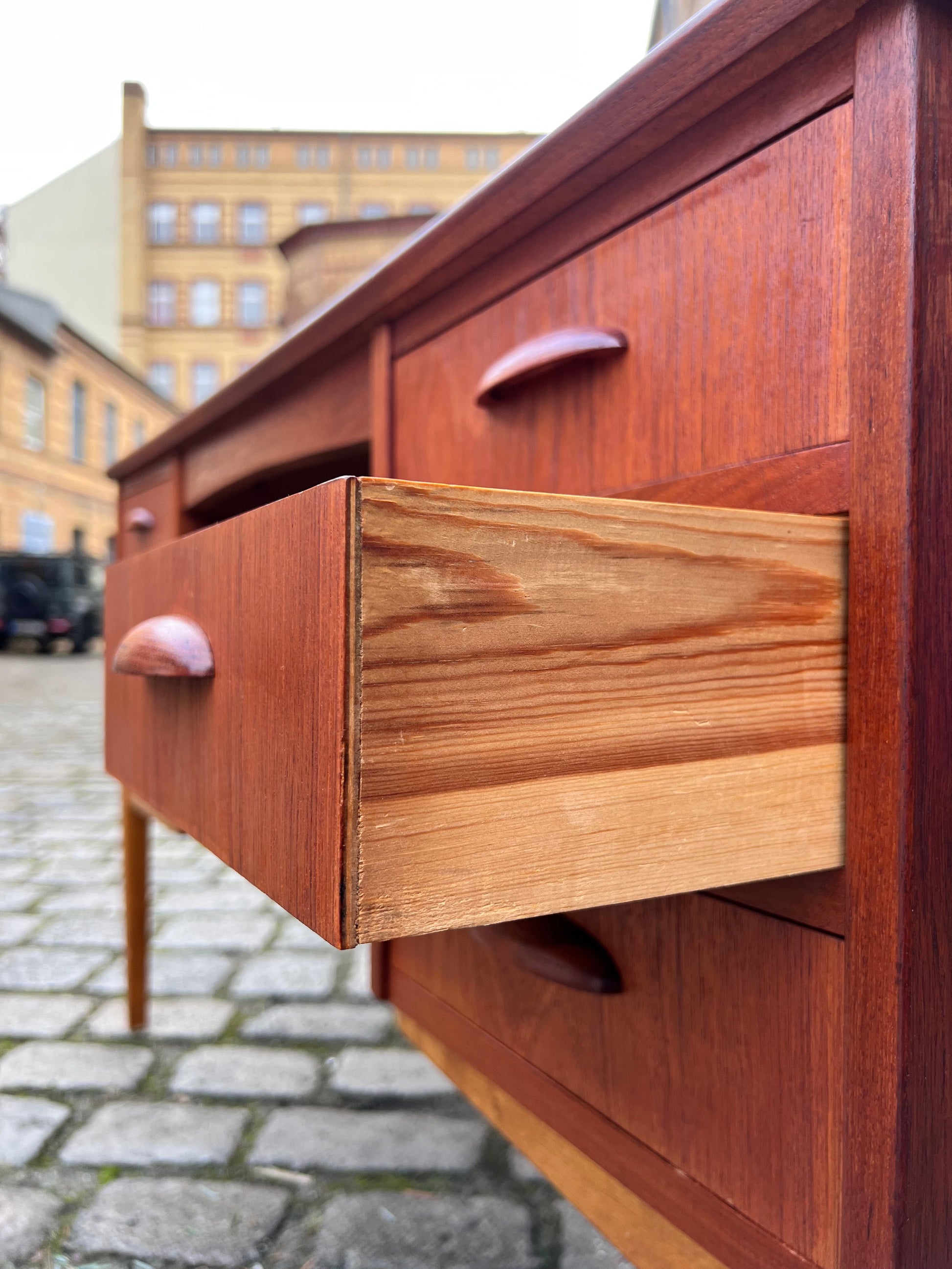 Vintage Schreibtisch Teak Dänemark