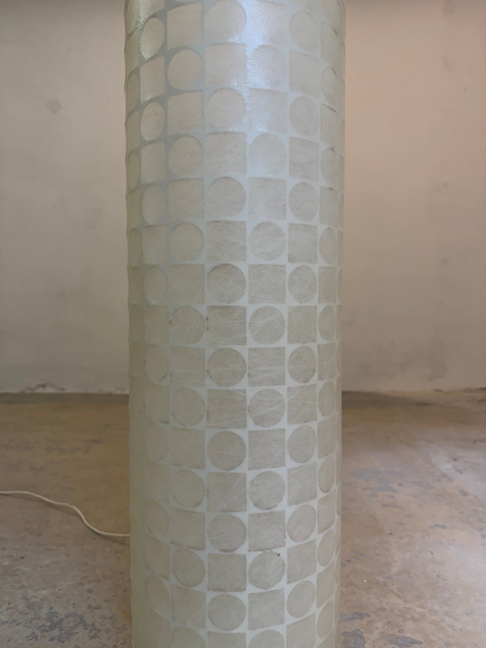Vintage Cocoon-Stehlampe von Goldkant Leuchten