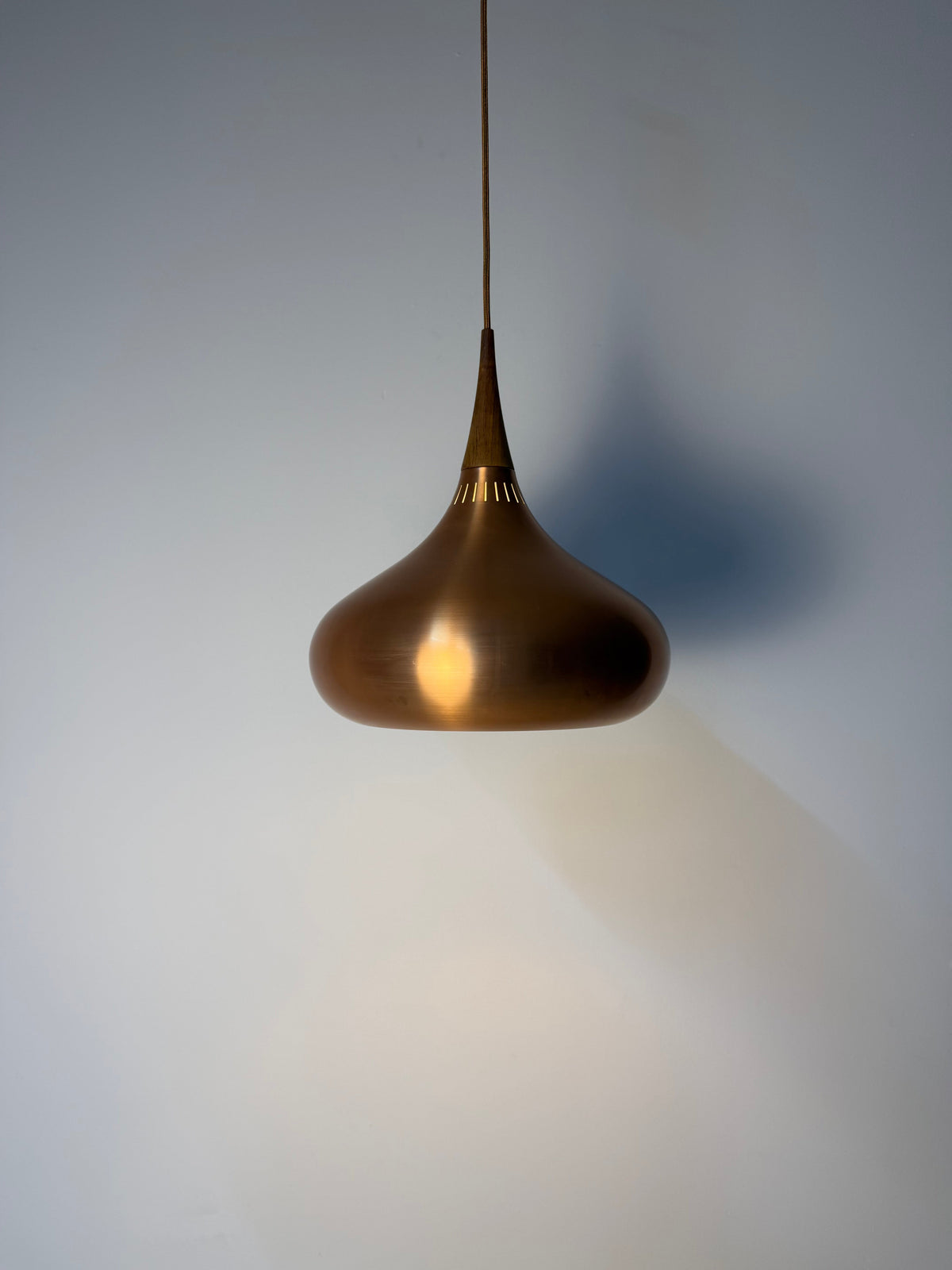 Vintage Hängelampe "Orient" von Jo Hammerborg für Fog und Mørup