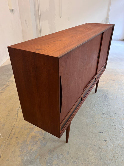 Vintage Highboard aus Teak aus Dänemark