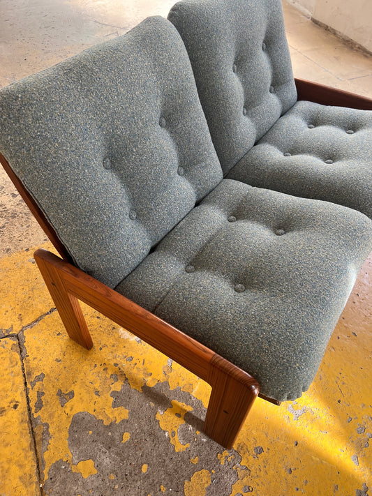 Sofa grey by Yngve Ekström for Swedese