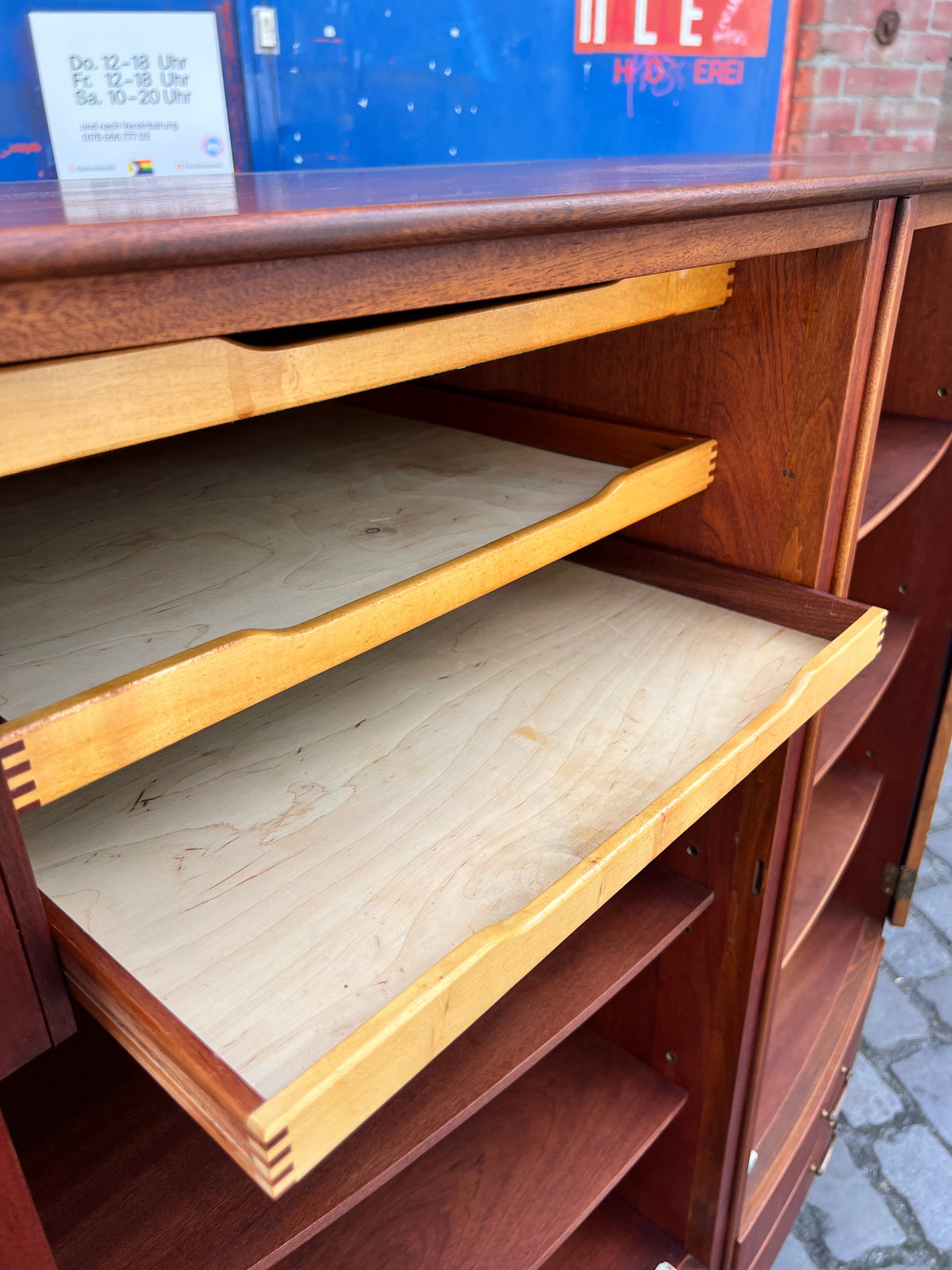 Vintage teak cabinet from Denmark