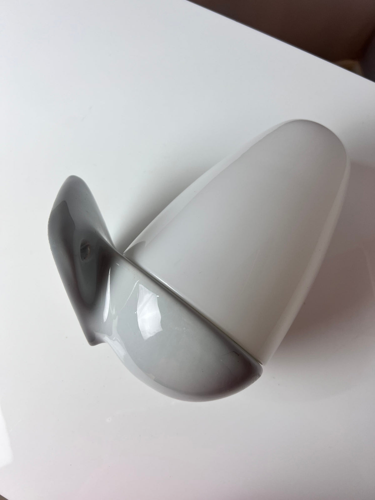 Vintage Wandlampe Modell 6030 grau von Sigvard Bernadotte für Ifö