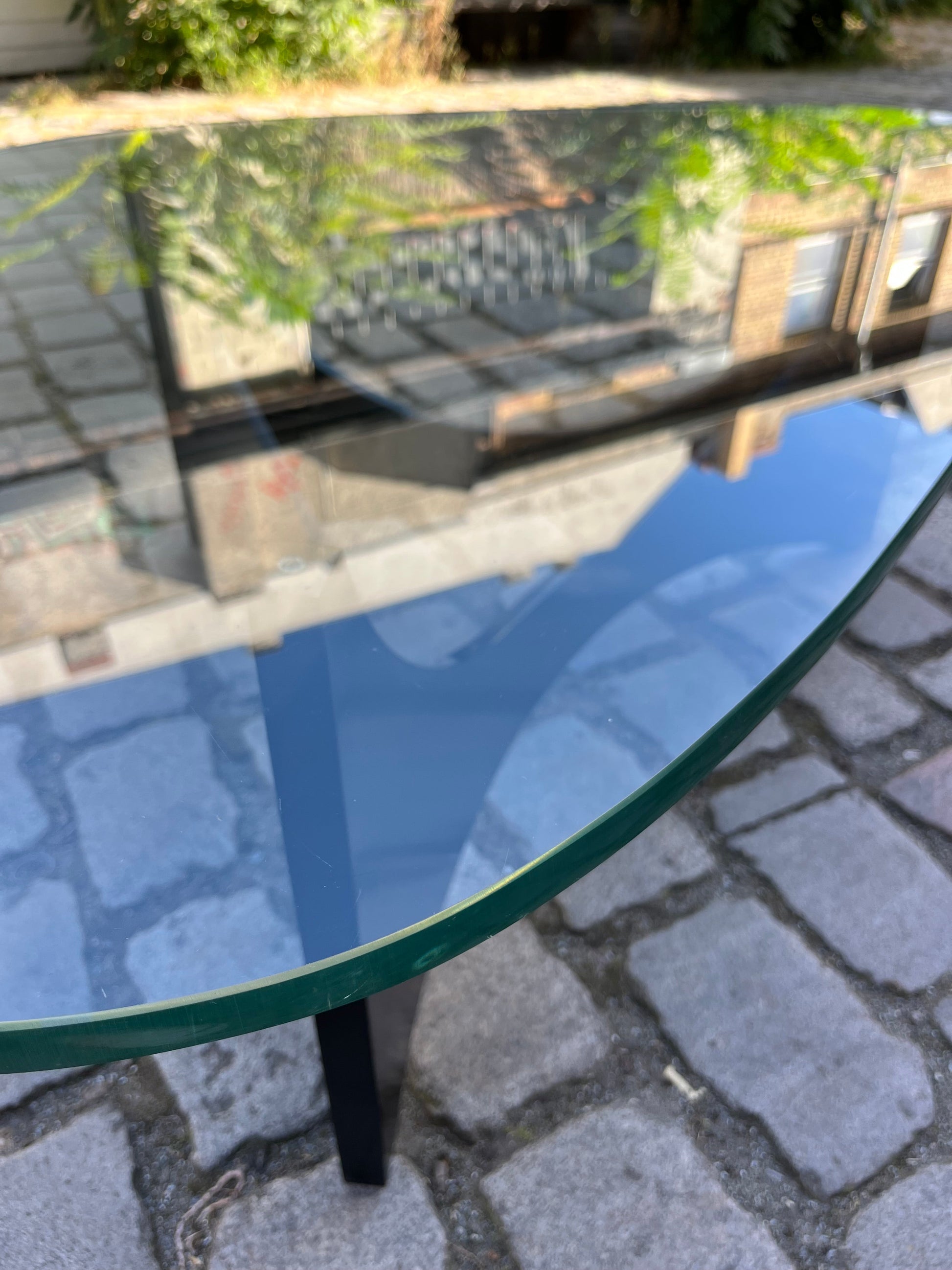 Couchtisch schwarz Glas