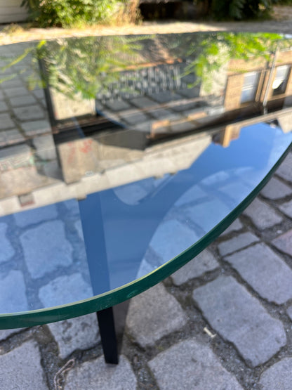 Couchtisch schwarz Glas