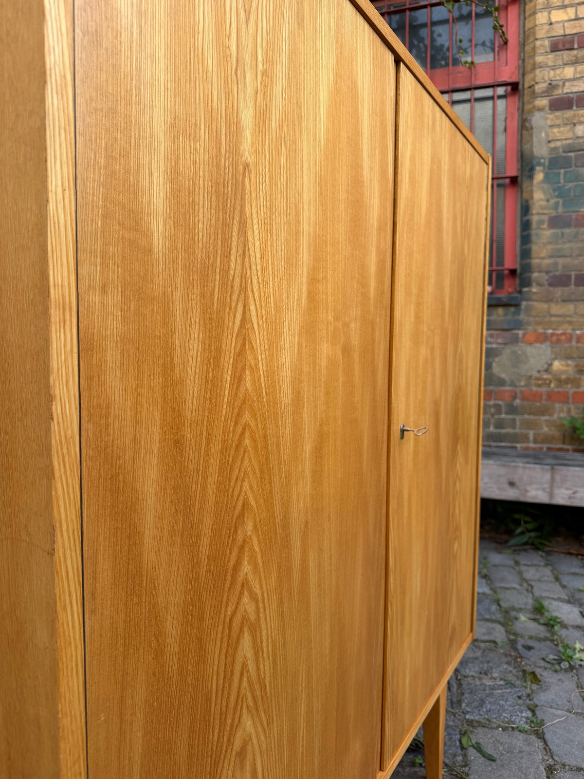 Vintage Schrank Typ 602/B Esche von Franz Ehrlich für Hellerau