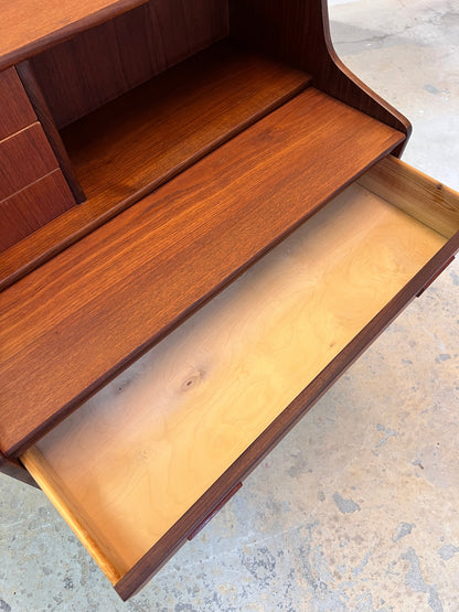 Vintage Sekretär aus Dänemark aus Teak